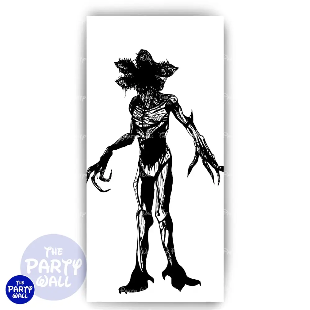 Stranger Things - Funda para mampara de punta redonda o rectangular The Party Wall