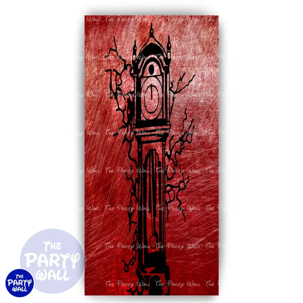Stranger Things - Funda para mampara de punta redonda o rectangular The Party Wall