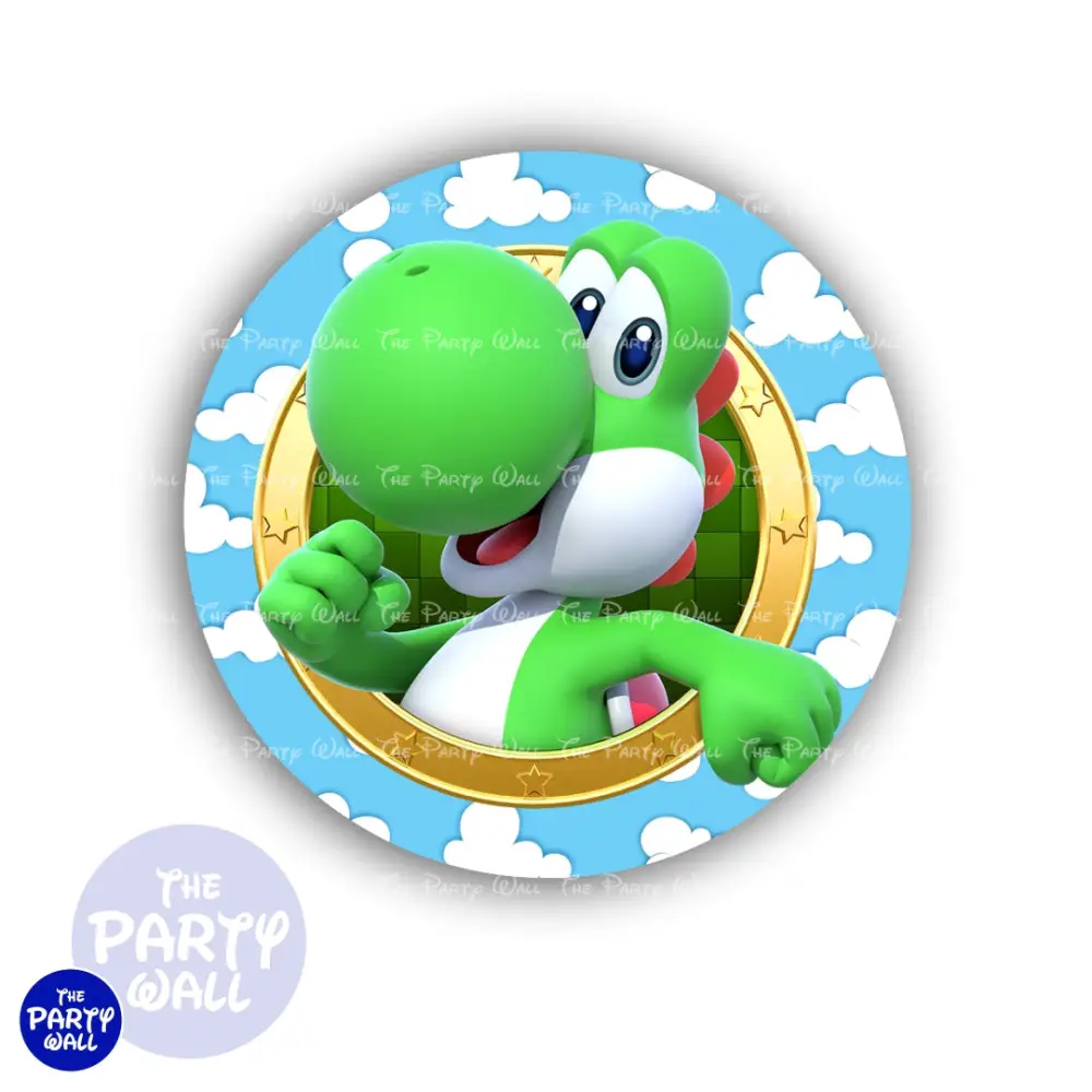 Super Mario - Funda para mamá circular The Party Wall