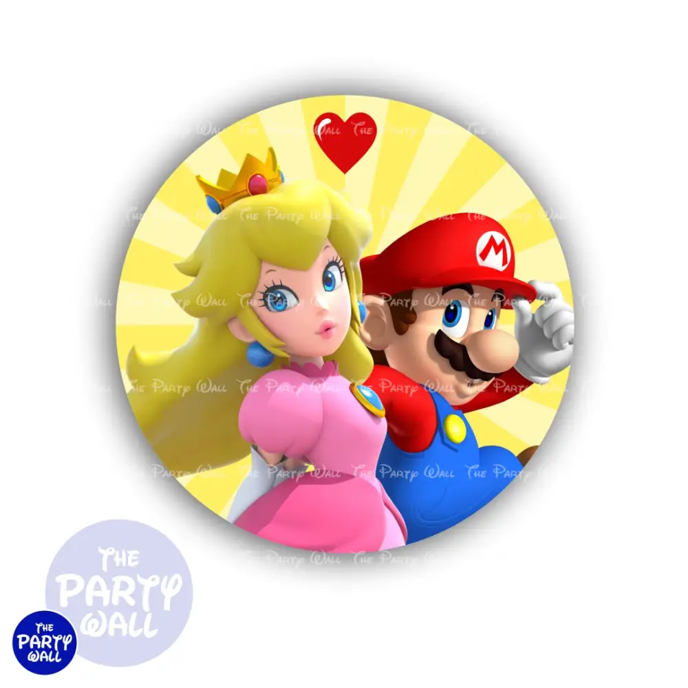Super Mario - Funda para mamá circular The Party Wall