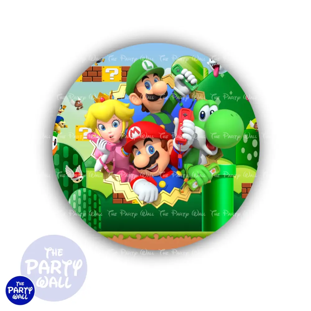 Super Mario - Funda para mamá circular The Party Wall