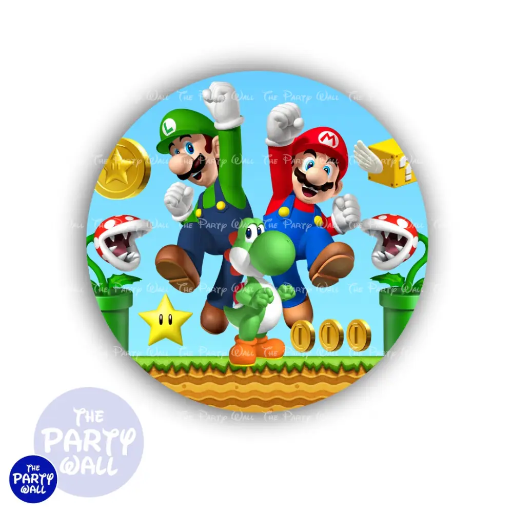 Super Mario - Funda para mamá circular The Party Wall
