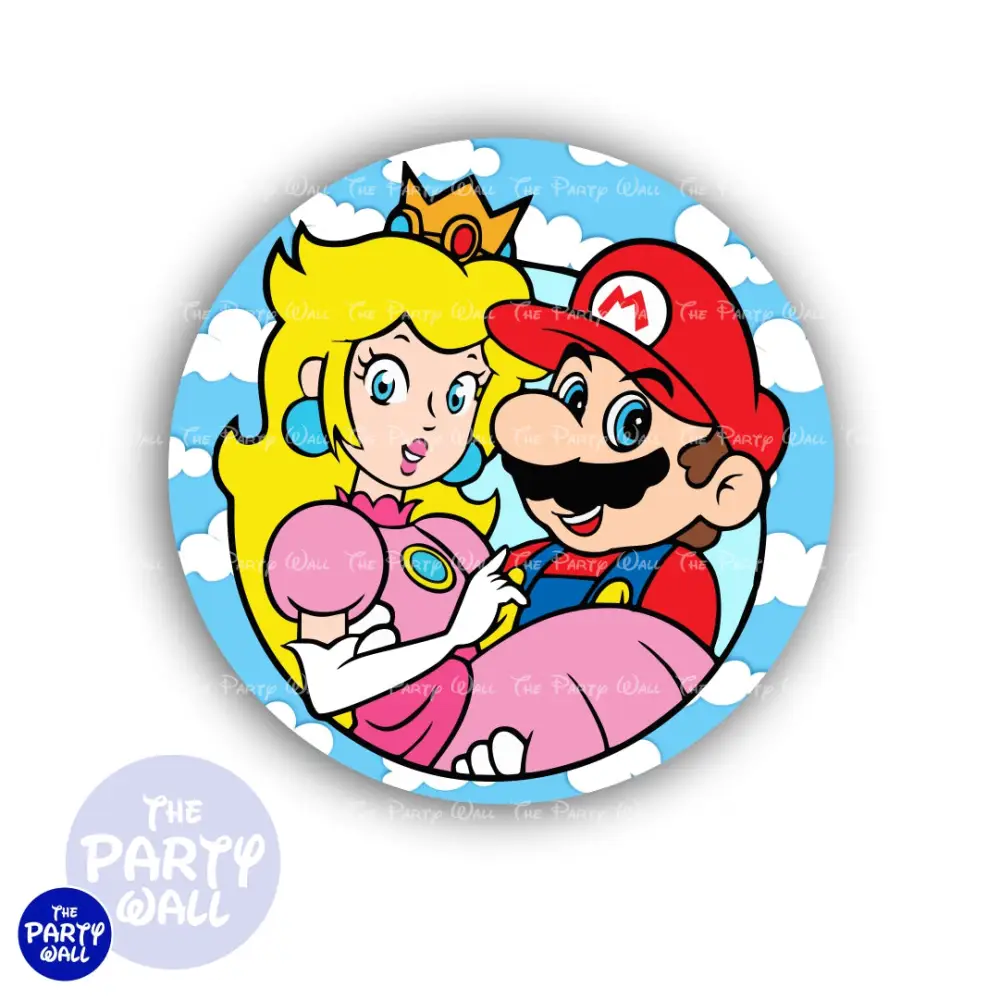 Super Mario - Funda para mamá circular The Party Wall
