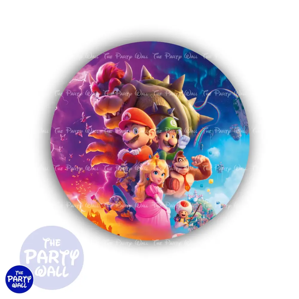 Super Mario - Funda para mamá circular The Party Wall
