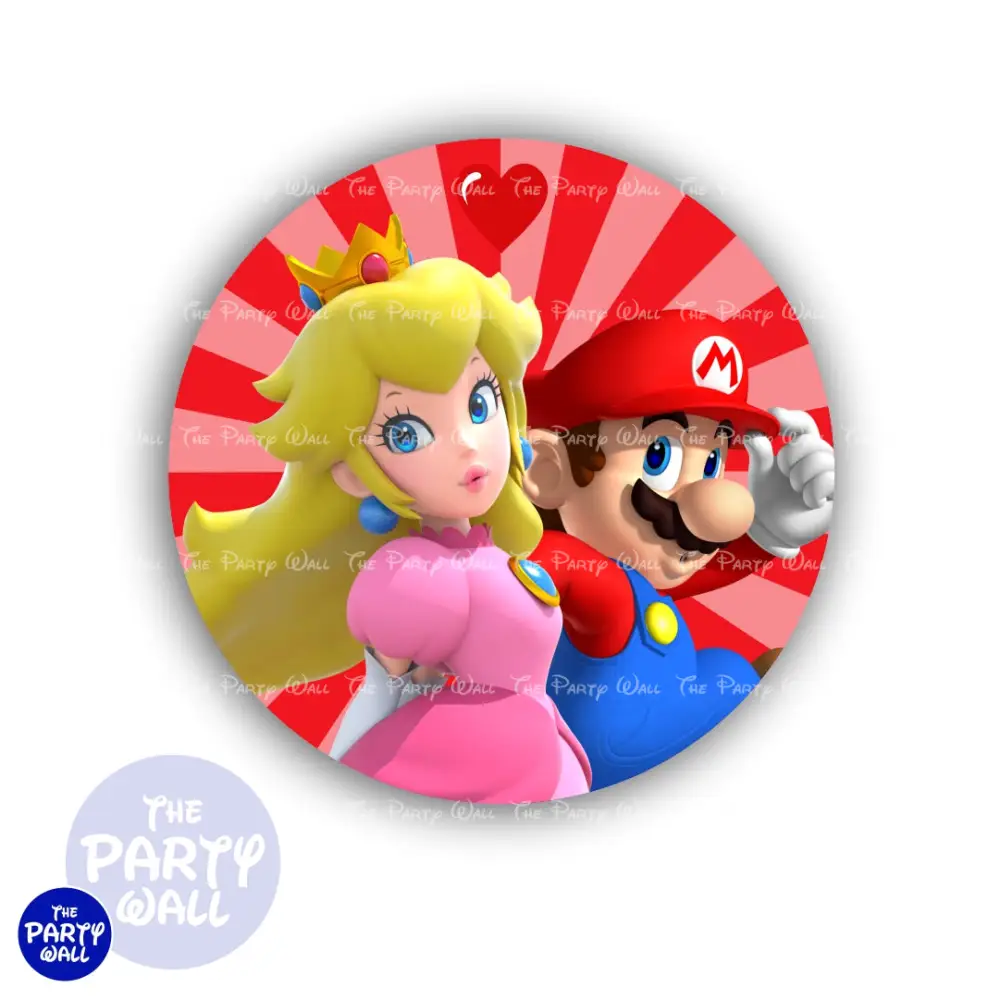 Super Mario - Funda para mamá circular The Party Wall