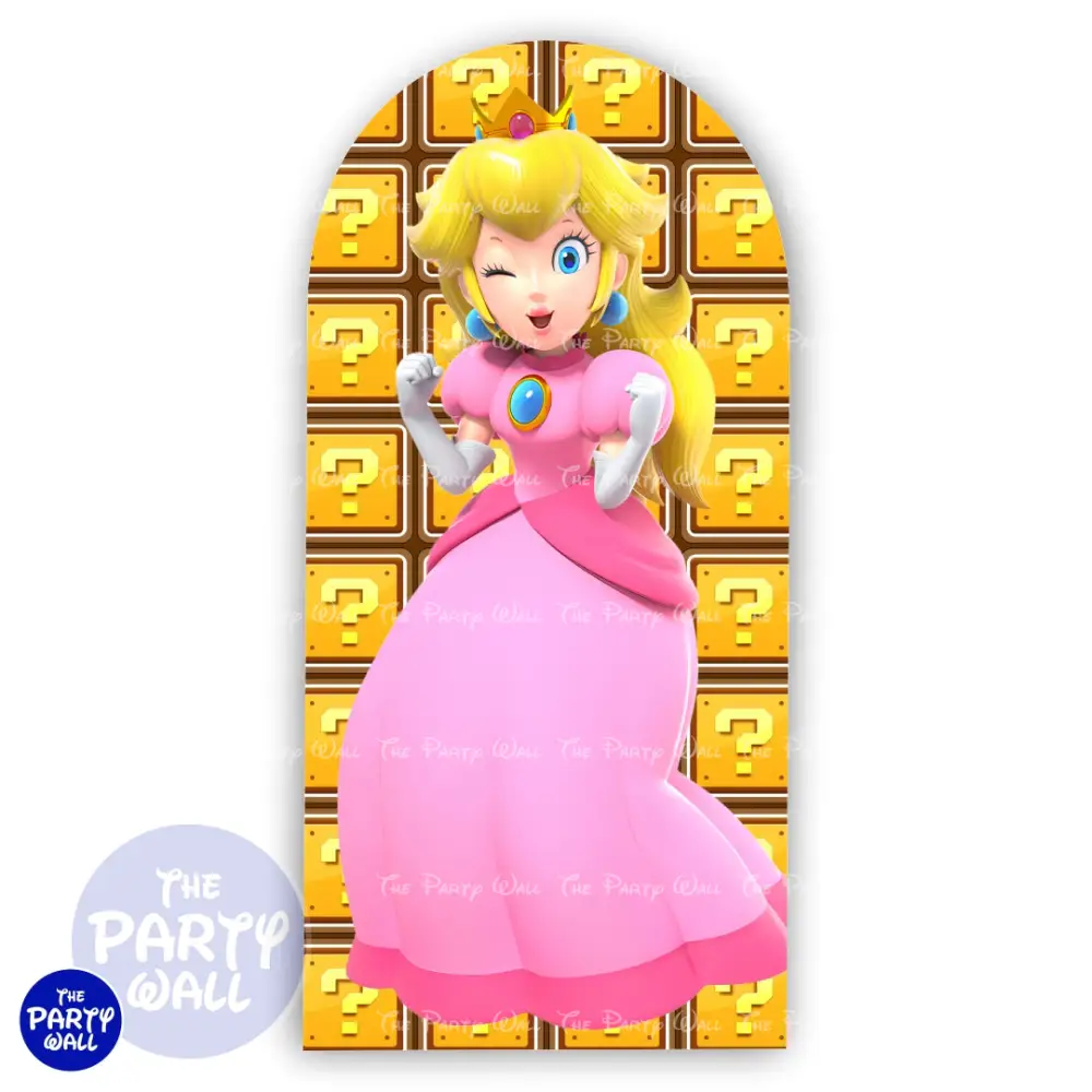 Super Mario - Funda para mampara de punta redonda o rectangular The Party Wall