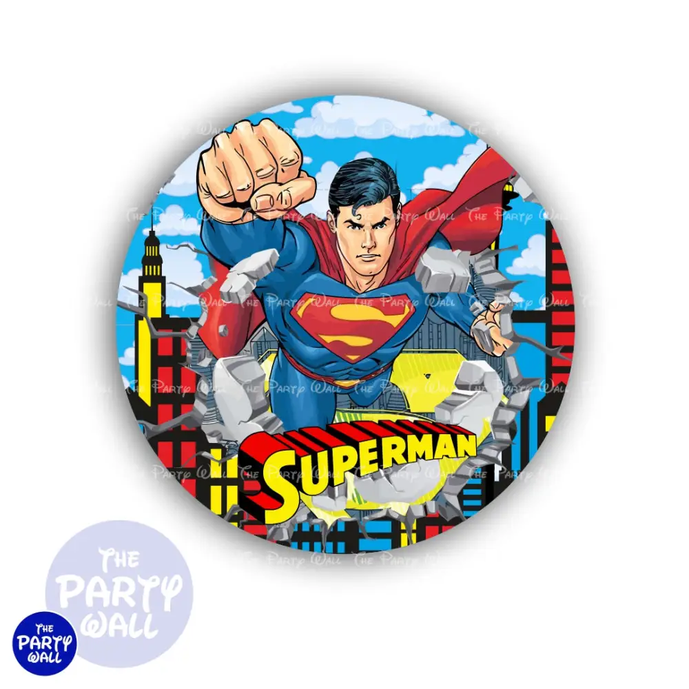Superman - Funda para mamá circular The Party Wall