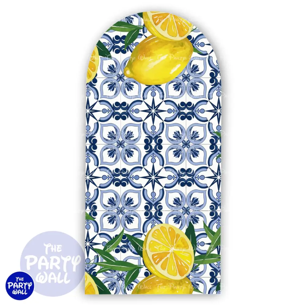 Talavera - Funda para mampara de punta redonda o rectangular The Party Wall