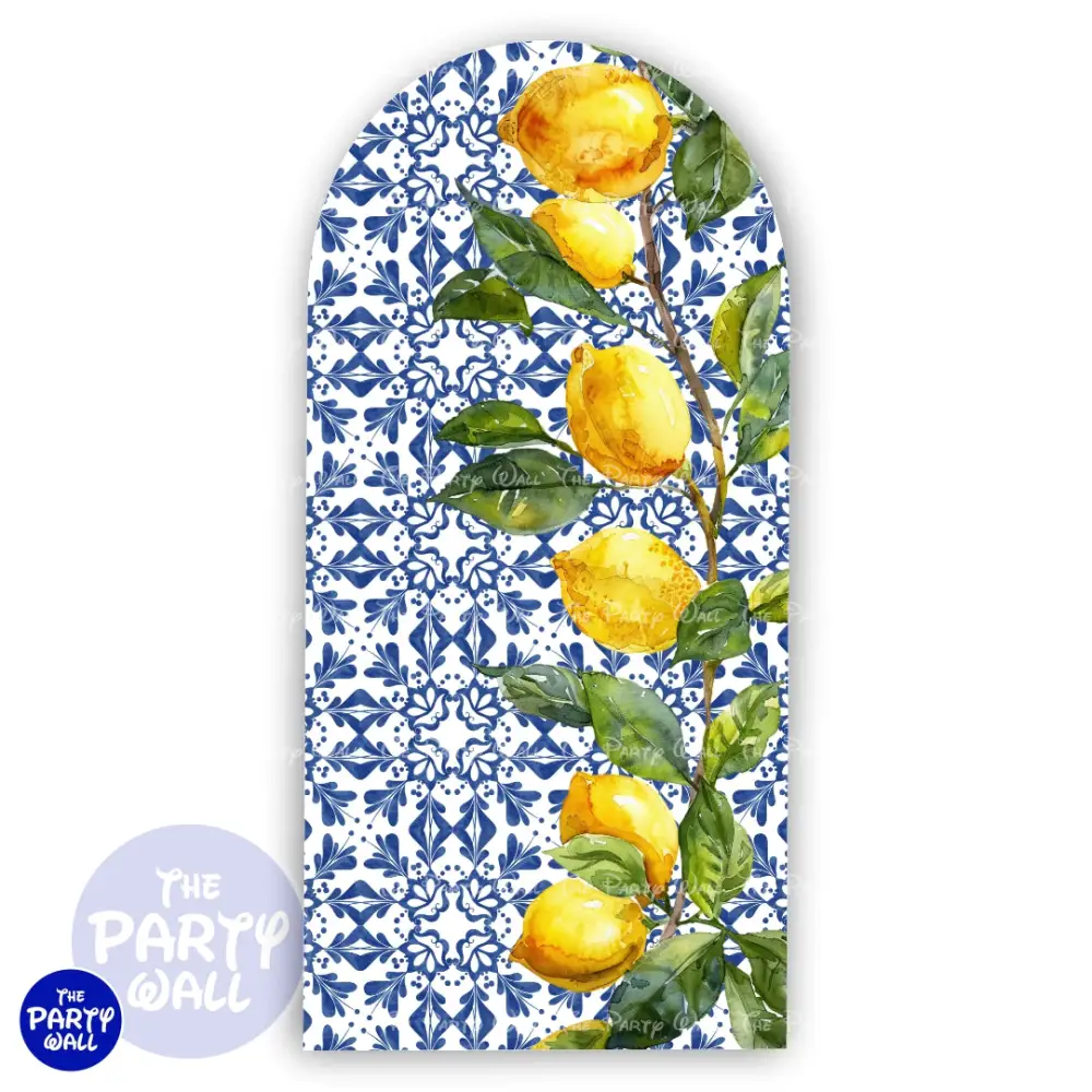 Talavera - Funda para mampara de punta redonda o rectangular The Party Wall