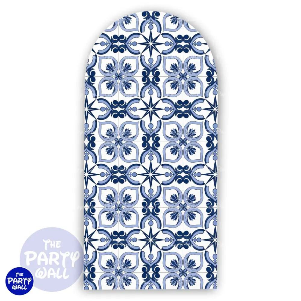 Talavera - Funda para mampara de punta redonda o rectangular The Party Wall