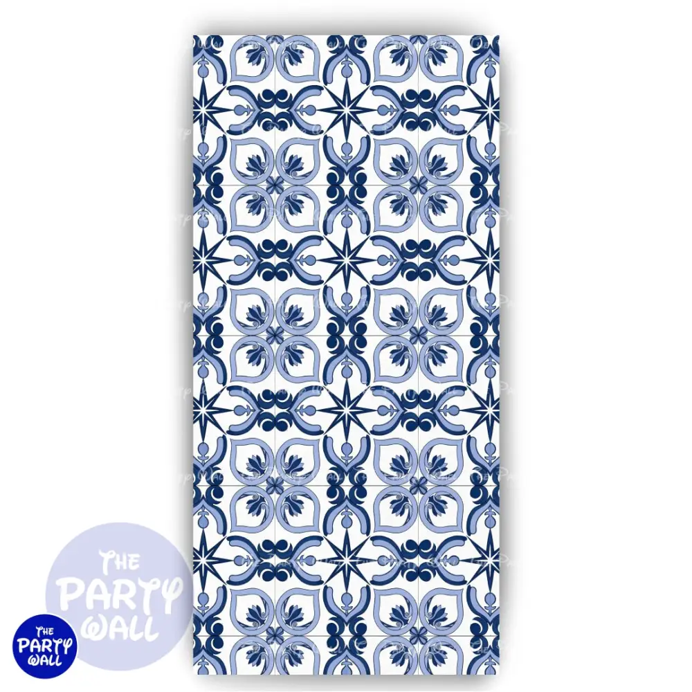 Talavera - Funda para mampara de punta redonda o rectangular The Party Wall