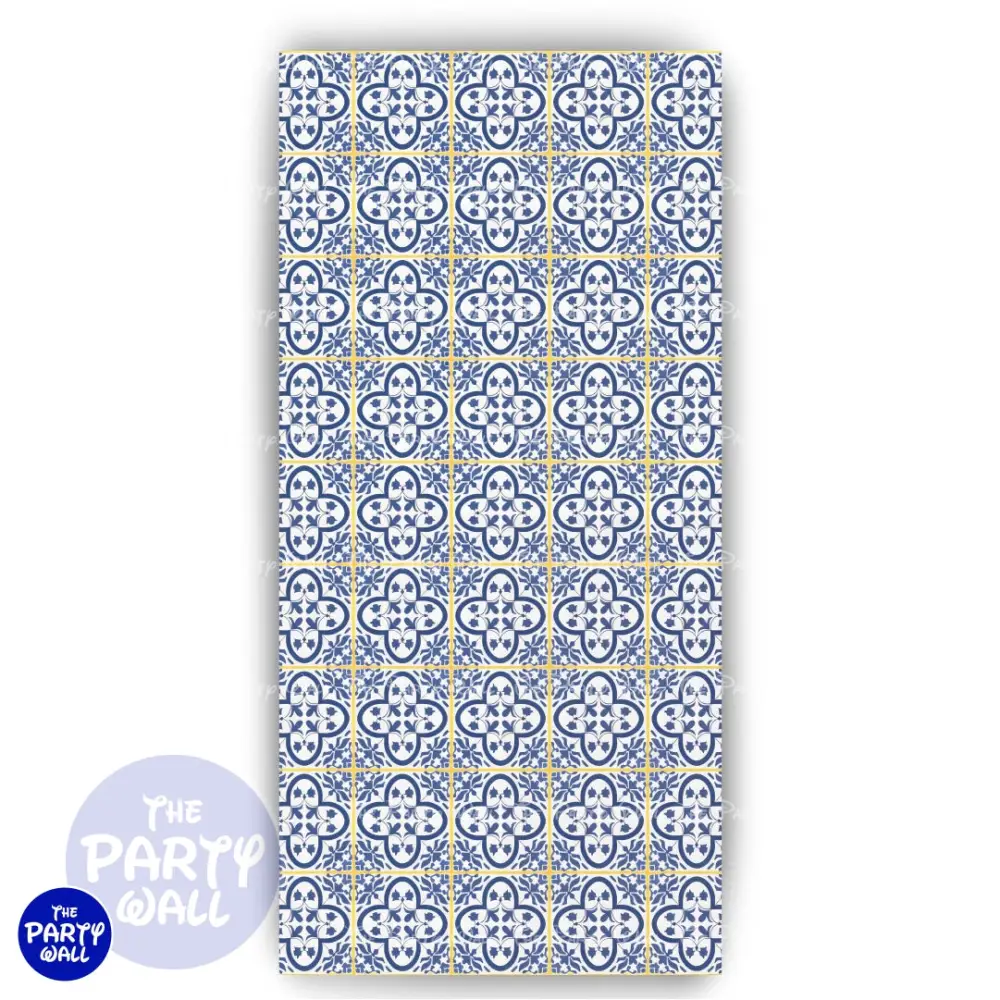Talavera - Funda para mampara de punta redonda o rectangular The Party Wall