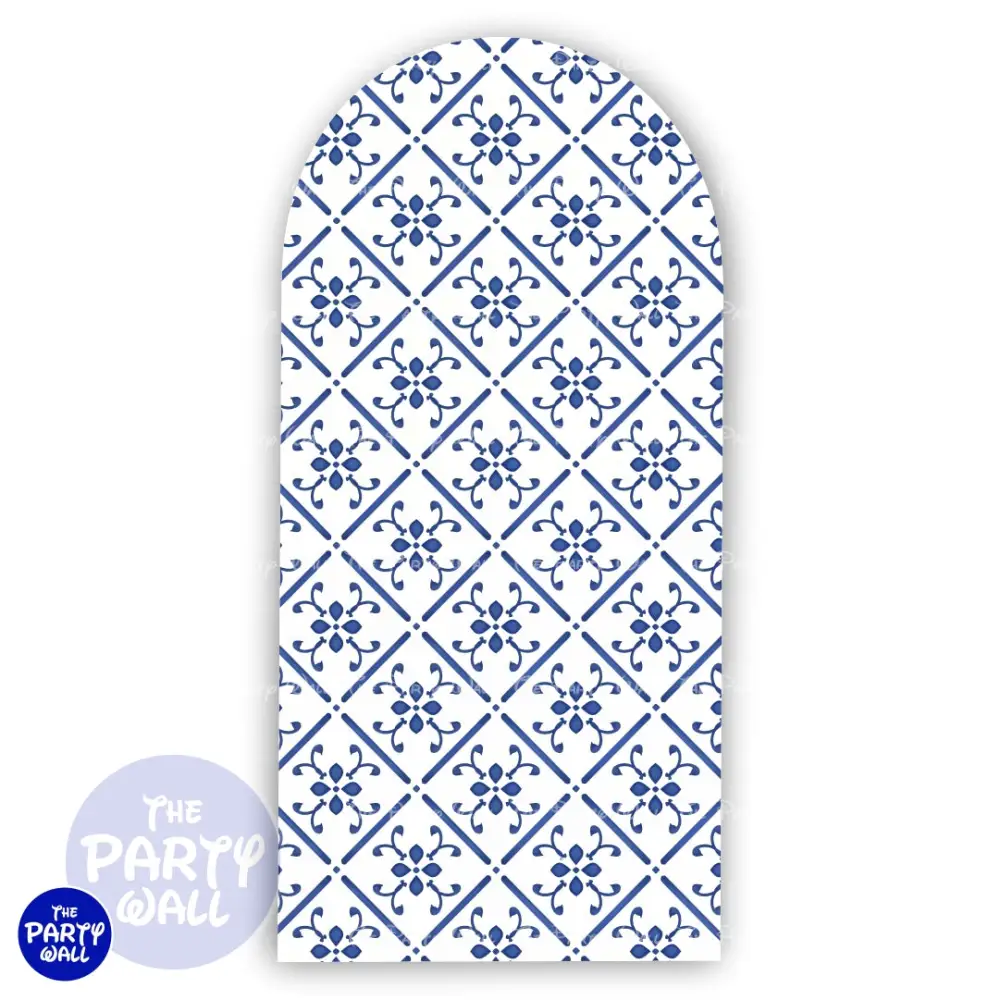 Talavera - Funda para mampara de punta redonda o rectangular The Party Wall
