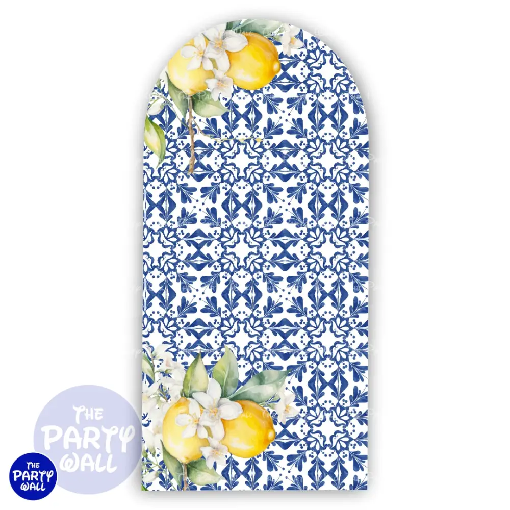 Talavera - Funda para mampara de punta redonda o rectangular The Party Wall