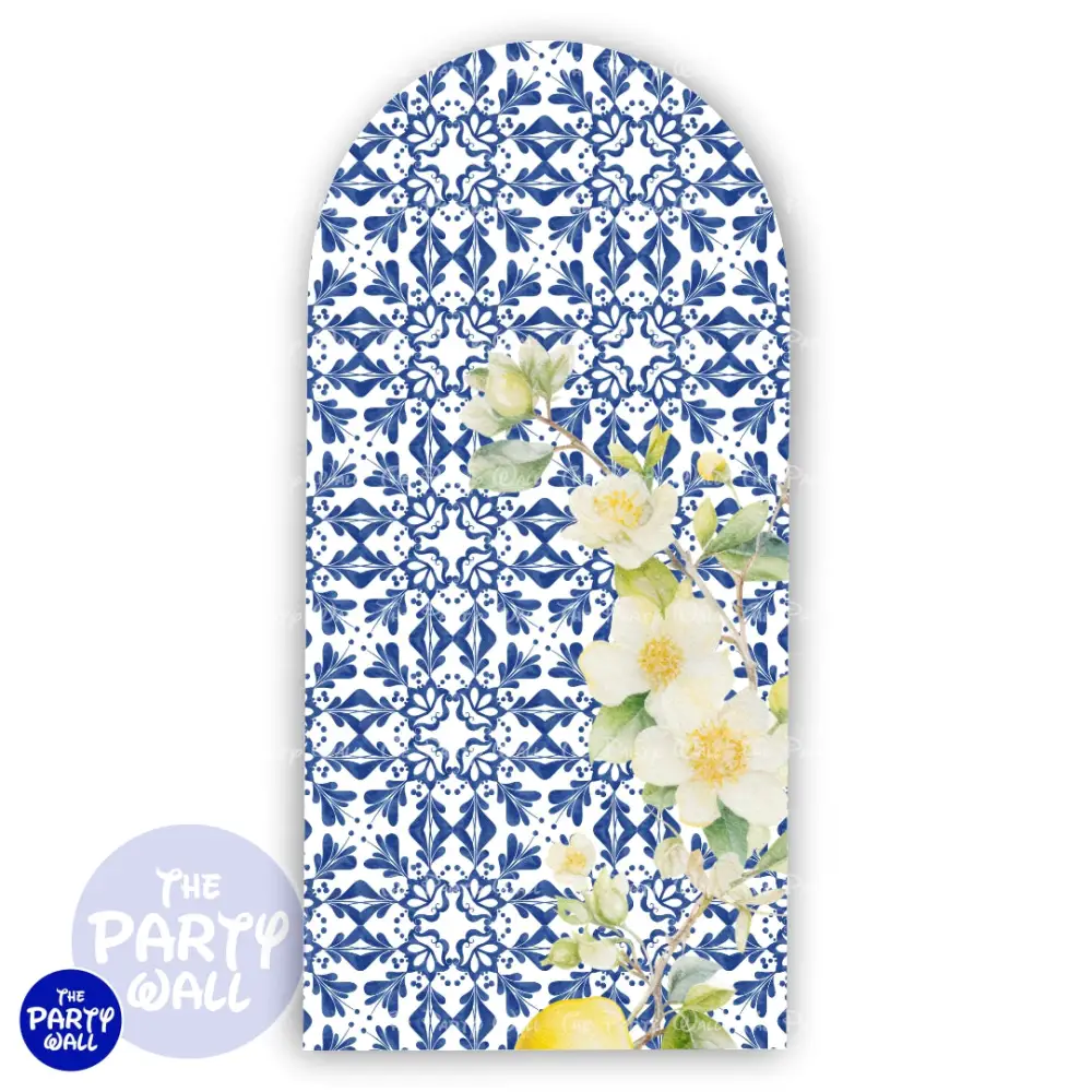 Talavera - Funda para mampara de punta redonda o rectangular The Party Wall