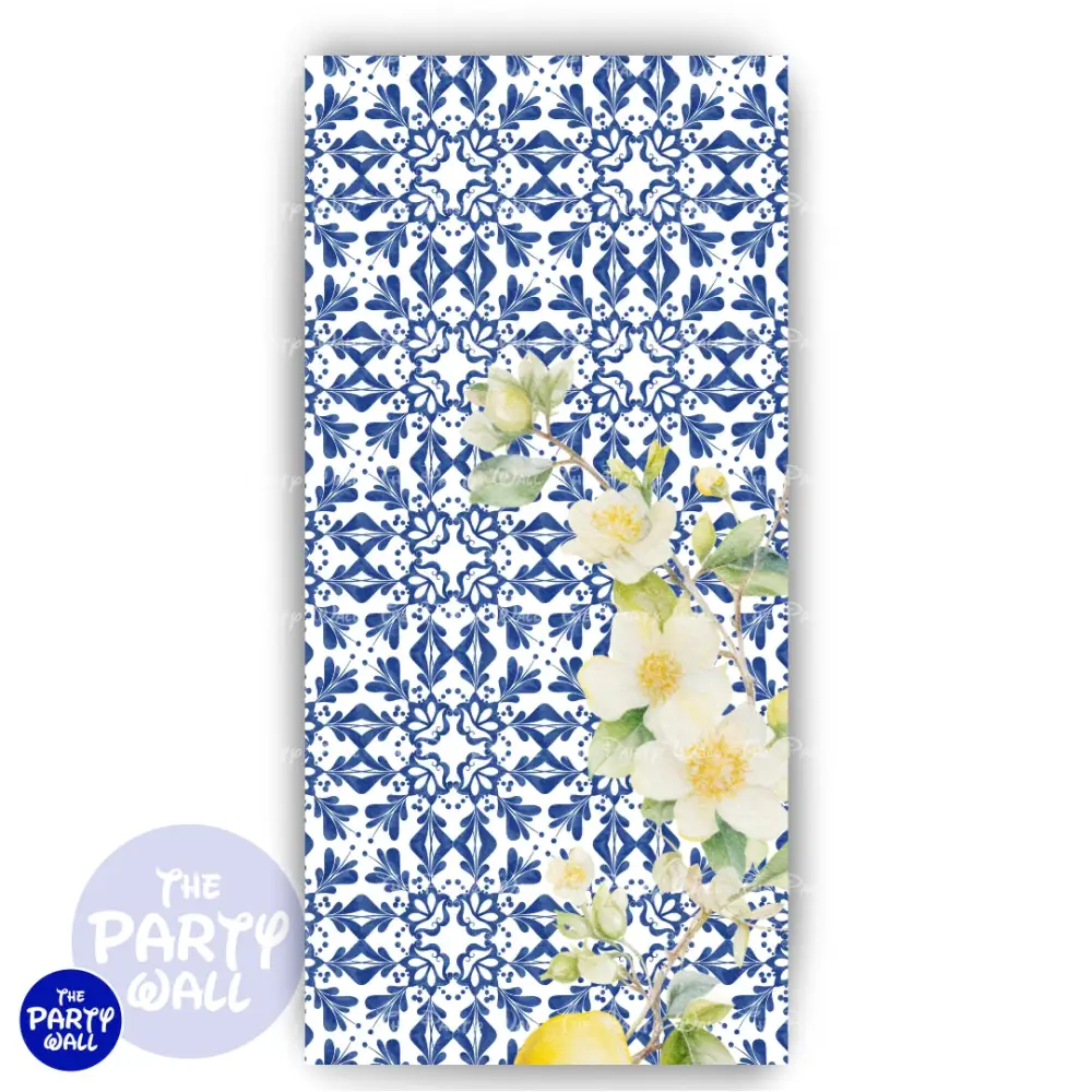 Talavera - Funda para mampara de punta redonda o rectangular The Party Wall