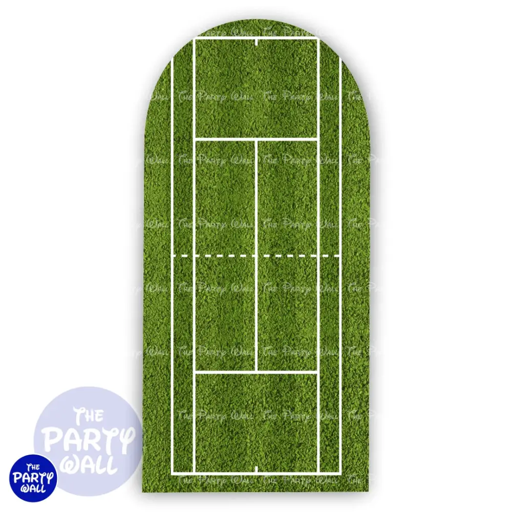 Tenis - Funda para mampara de punta redonda o rectangular The Party Wall