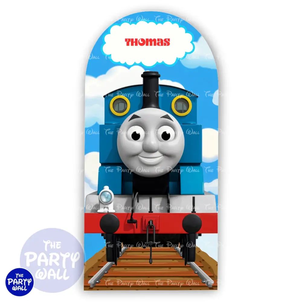 Thomas y sus Amigos - Funda para mampara de punta redonda o rectangular The Party Wall