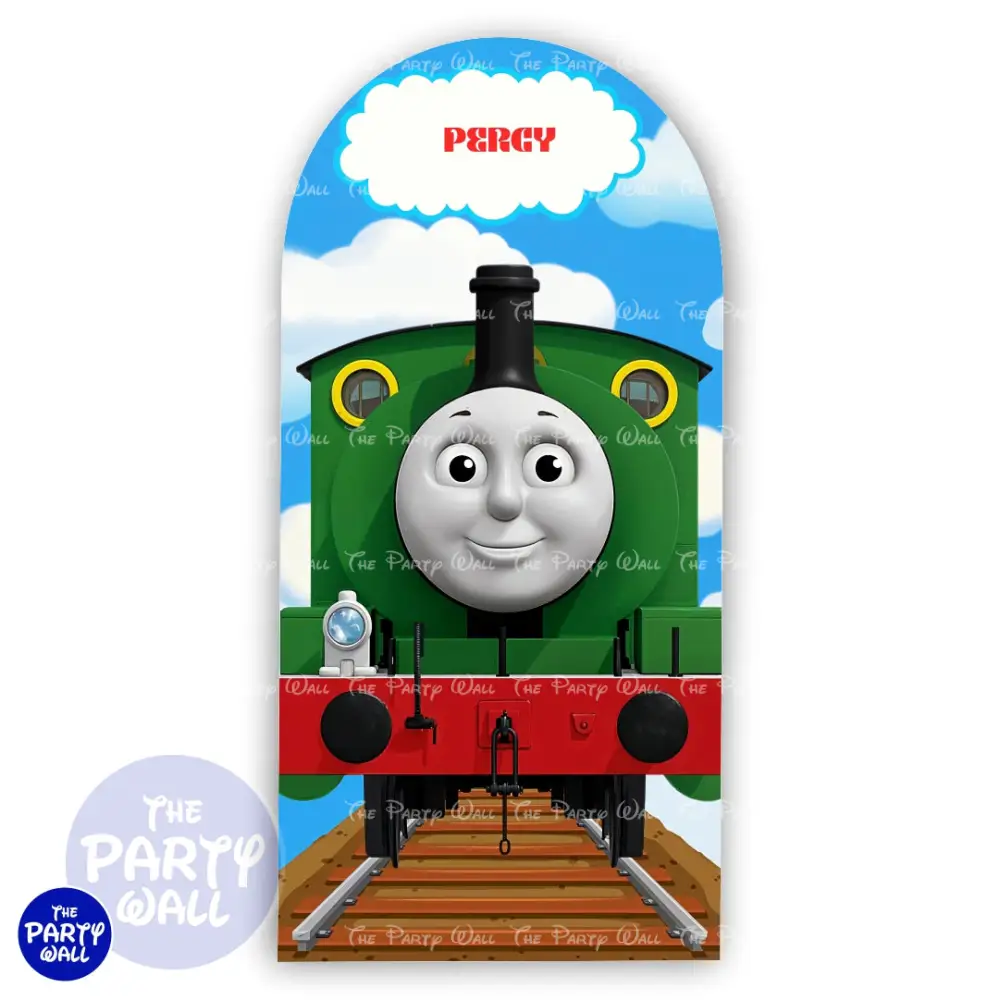 Thomas y sus Amigos - Funda para mampara de punta redonda o rectangular The Party Wall