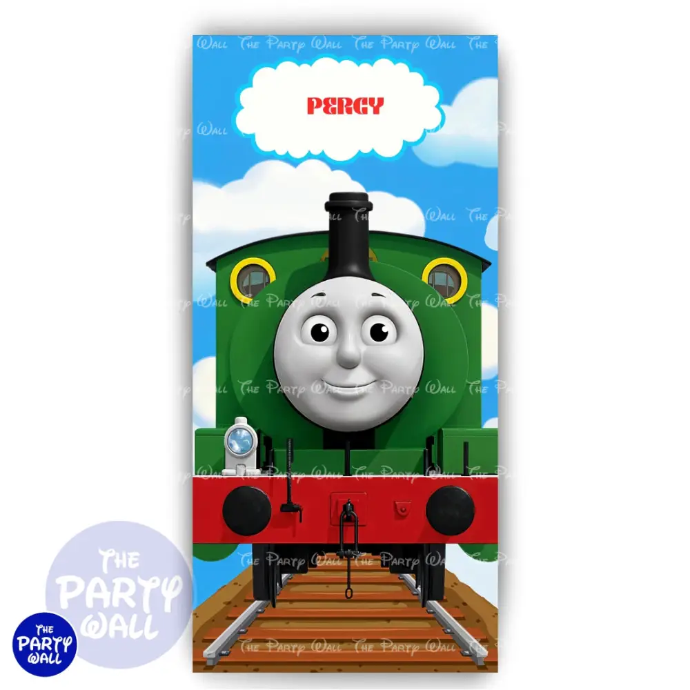Thomas y sus Amigos - Funda para mampara de punta redonda o rectangular The Party Wall