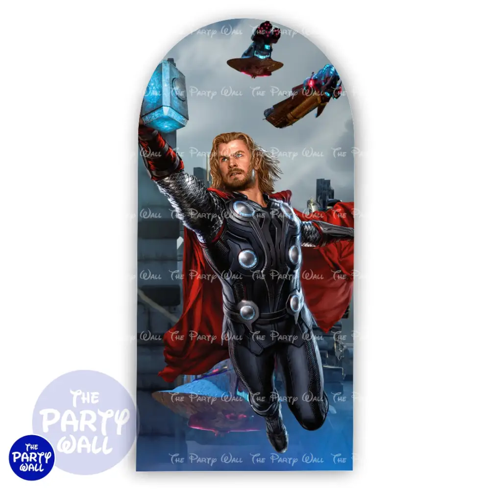 Thor - Funda para mampara de punta redonda o rectangular The Party Wall