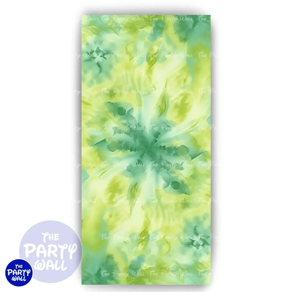 Tie Dye - Funda para mampara de punta redonda o rectangular The Party Wall