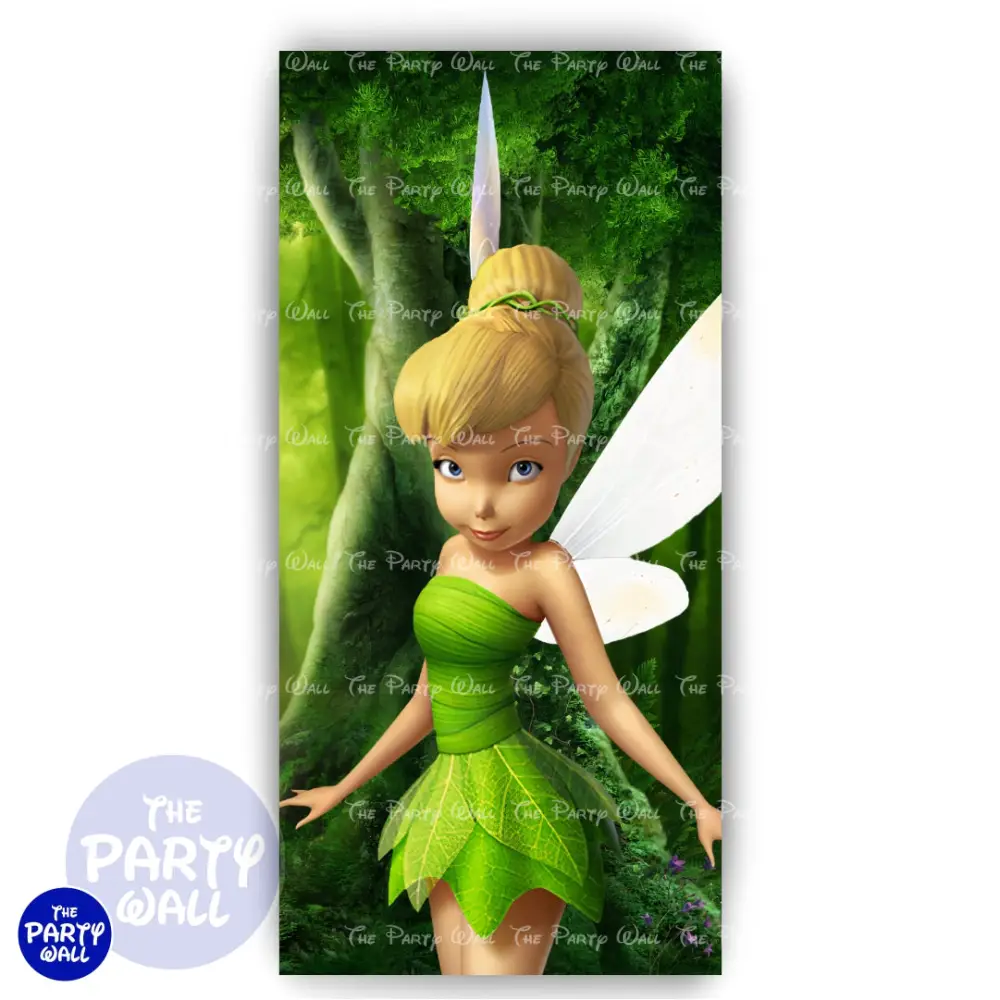 Tinkerbell - Funda para mampara de punta redonda o rectangular The Party Wall