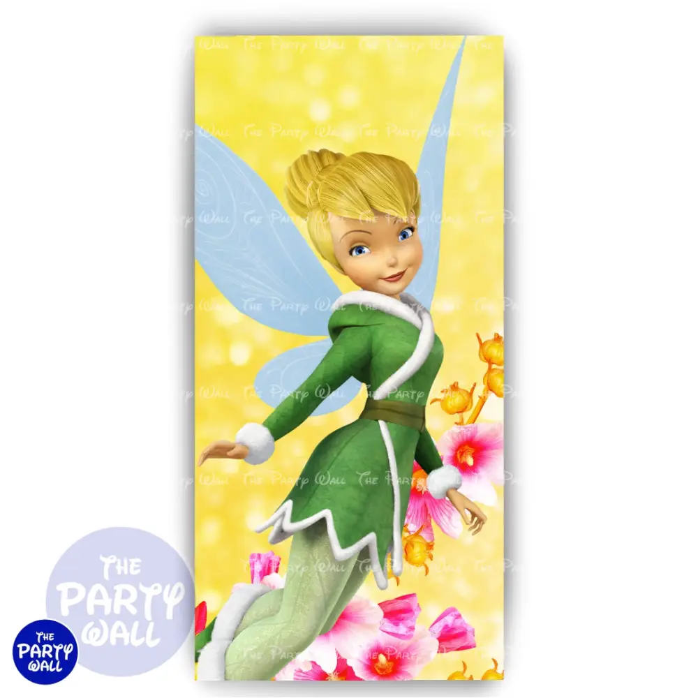 Tinkerbell - Funda para mampara de punta redonda o rectangular The Party Wall