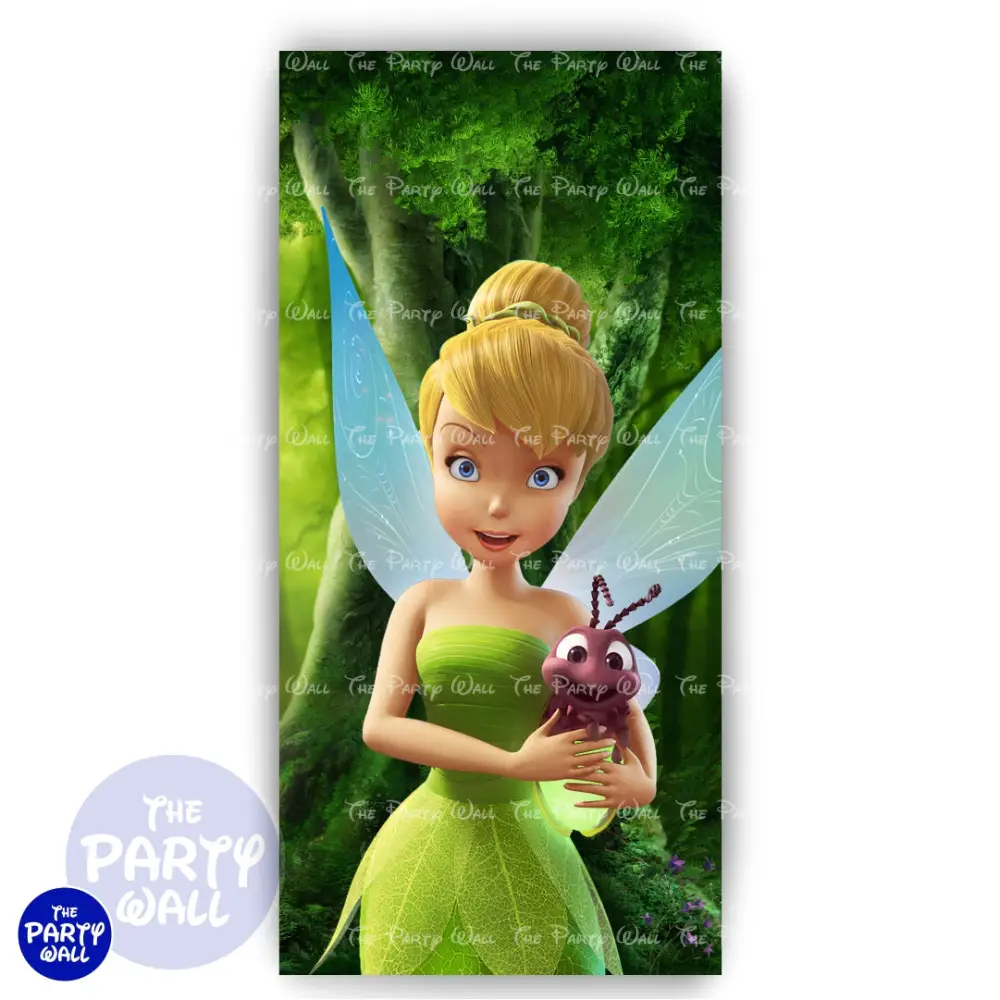 Tinkerbell - Funda para mampara de punta redonda o rectangular The Party Wall