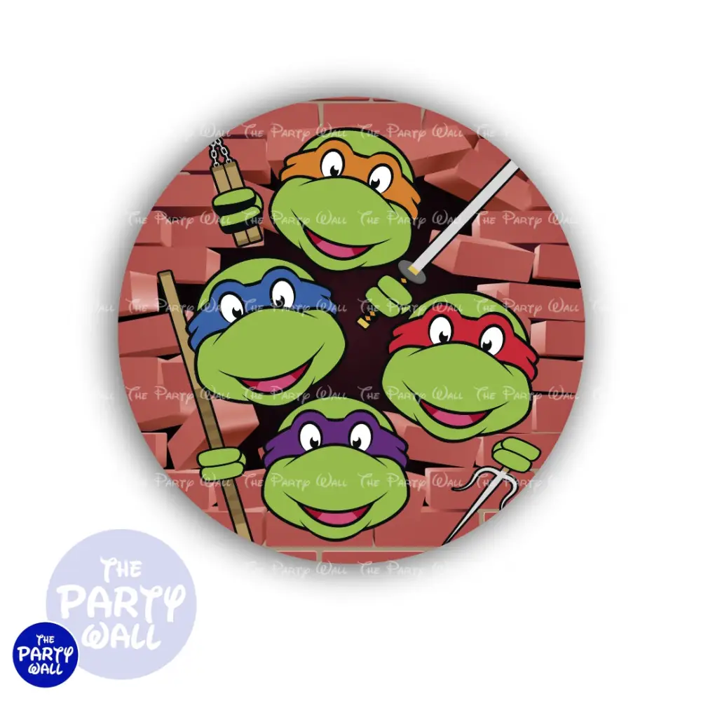 Tortugas Ninja - Funda para mamá circular The Party Wall
