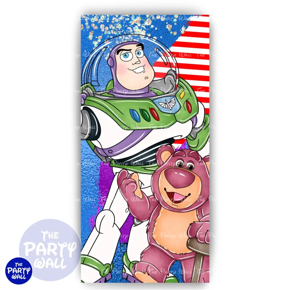 Toy Story - Funda para mampara de punta redonda o rectangular The Party Wall