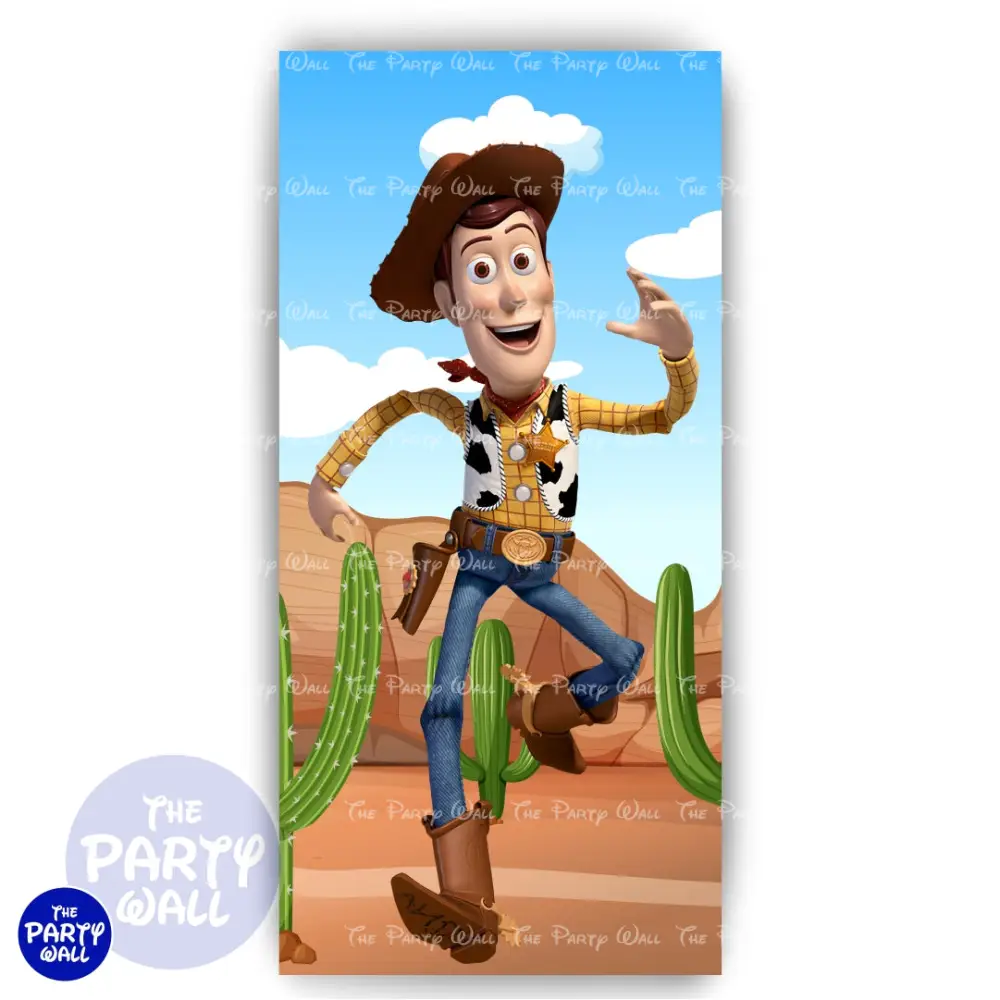 Toy Story - Funda para mampara de punta redonda o rectangular The Party Wall