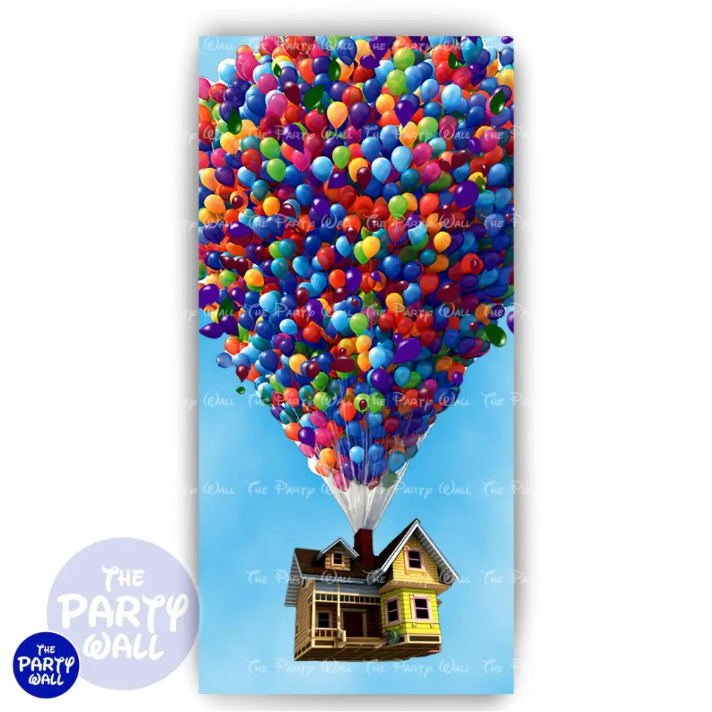 UP Una Aventura de Altura - Funda para mampara de punta redonda o rectangular The Party Wall
