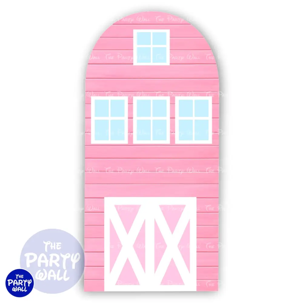 La Vaca Lola - Funda para mampara de punta redonda o rectangular The Party Wall