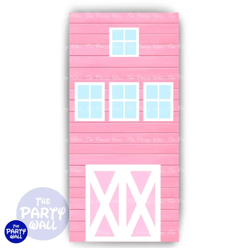 La Vaca Lola - Funda para mampara de punta redonda o rectangular The Party Wall