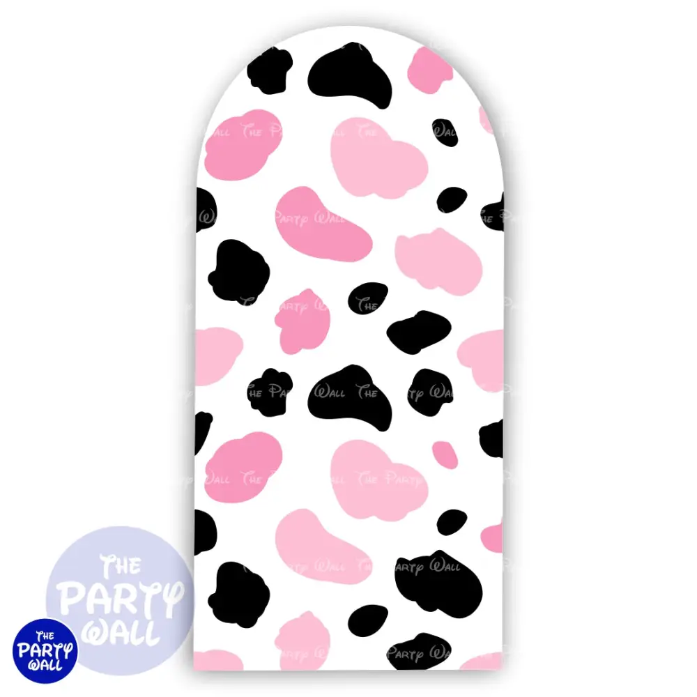 La Vaca Lola - Funda para mampara de punta redonda o rectangular The Party Wall