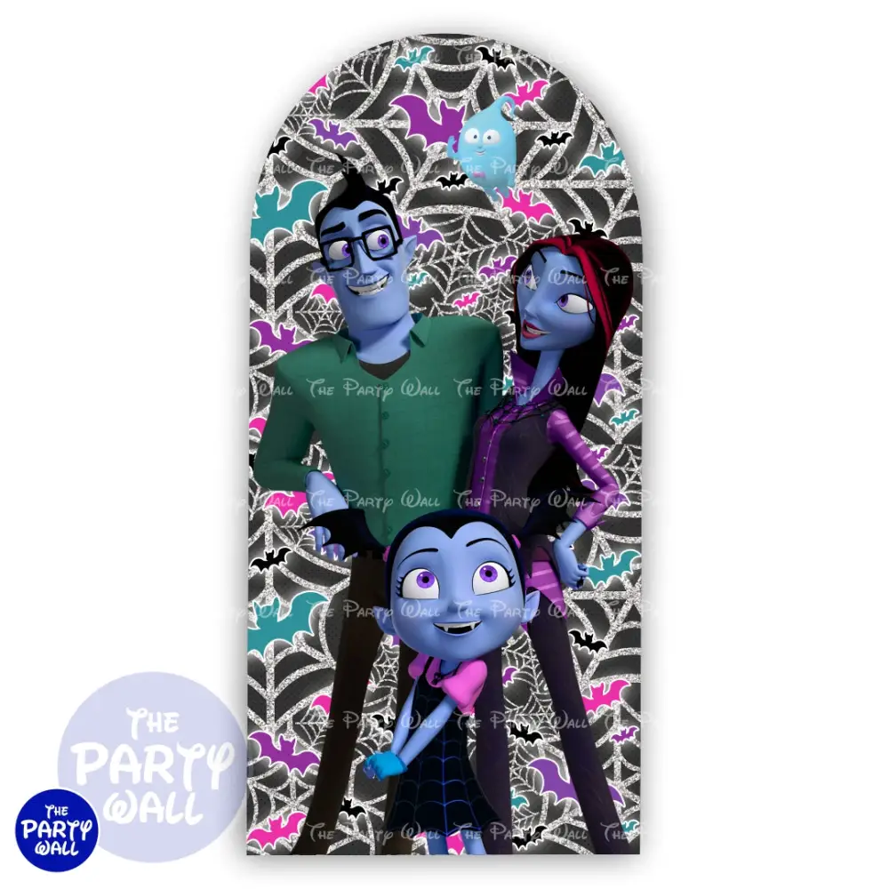 Vampirina - Funda para mampara de punta redonda o rectangular The Party Wall