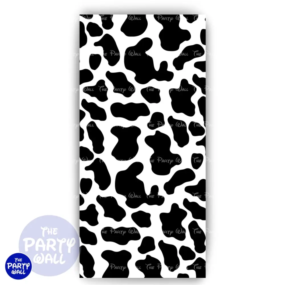 Vaquera - Funda para mampara de punta redonda o rectangular The Party Wall