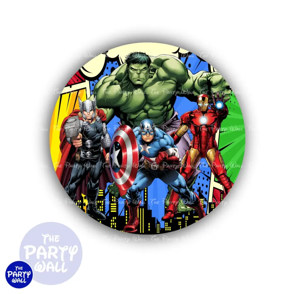 Vengadores - Funda para mamá circular The Party Wall