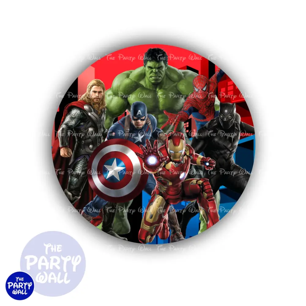 Vengadores - Funda para mamá circular The Party Wall
