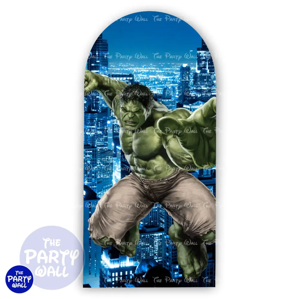 Vengadores - Funda para mampara de punta redonda o rectangular The Party Wall
