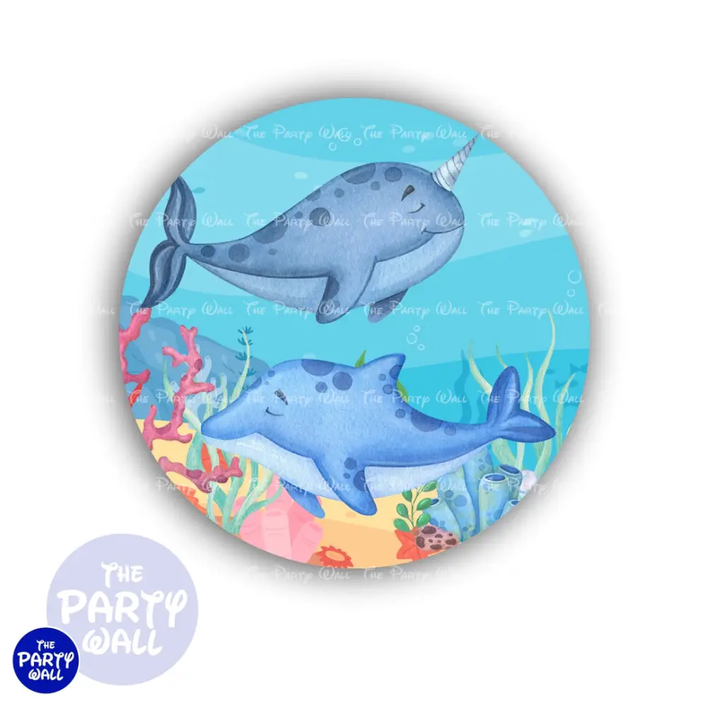 Vida Marina Cute - Funda para mamá circular The Party Wall