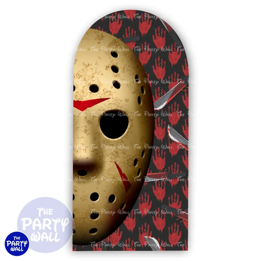 Viernes 13 - Funda para mampara de punta redonda o rectangular The Party Wall