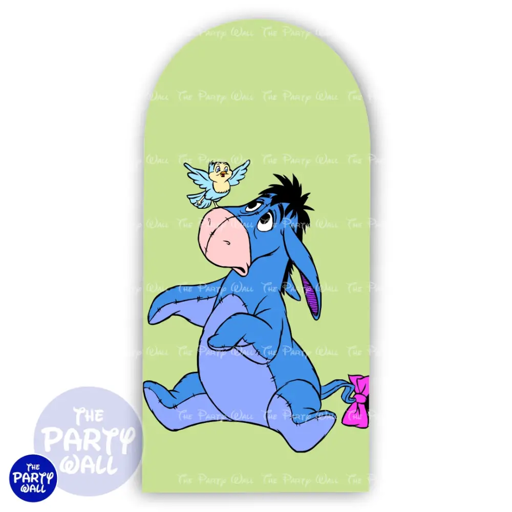 Winnie Pooh - Funda para mampara de punta redonda o rectangular The Party Wall