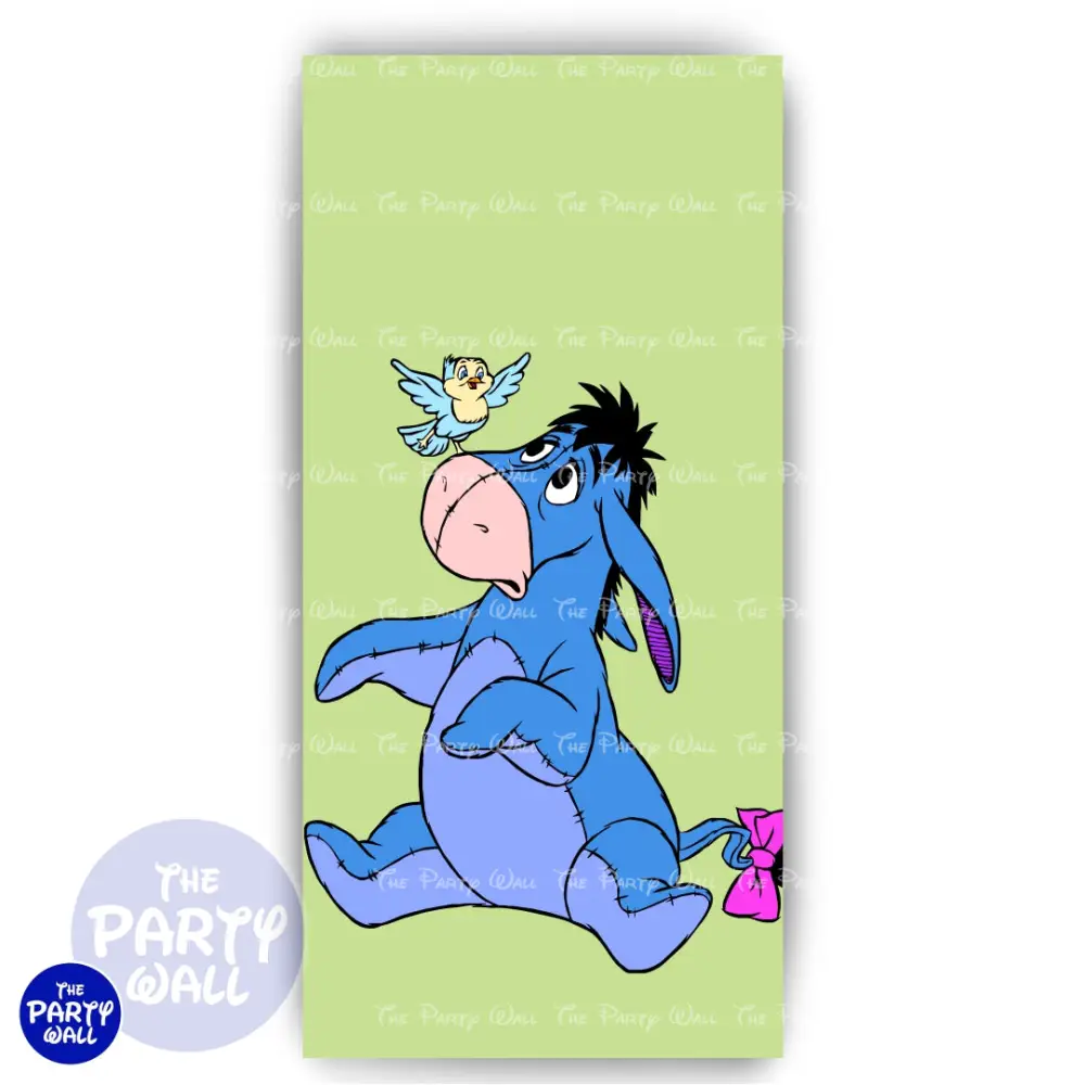 Winnie Pooh - Funda para mampara de punta redonda o rectangular The Party Wall