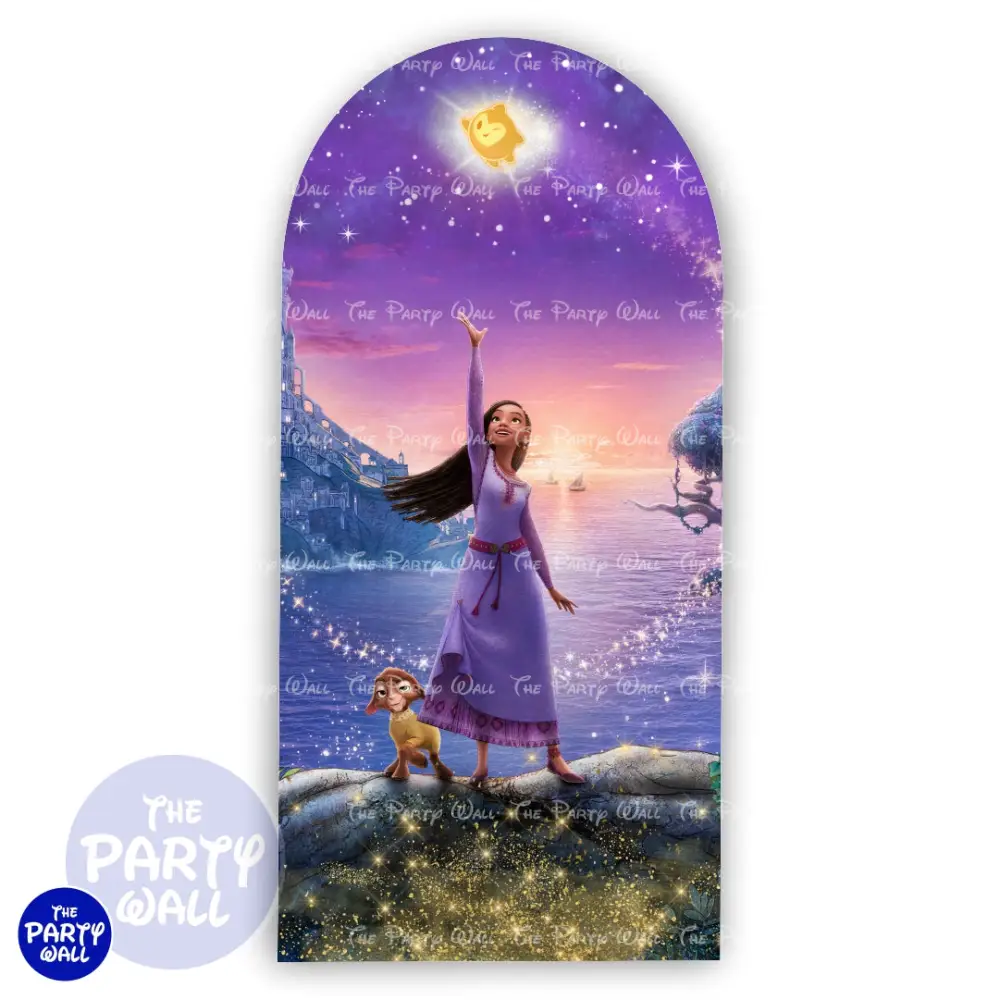 Wish - Funda para mampara de punta redonda o rectangular The Party Wall