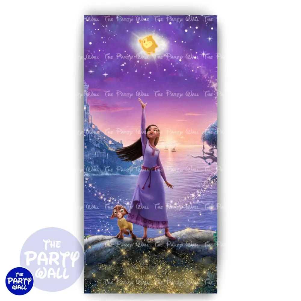 Wish - Funda para mampara de punta redonda o rectangular The Party Wall