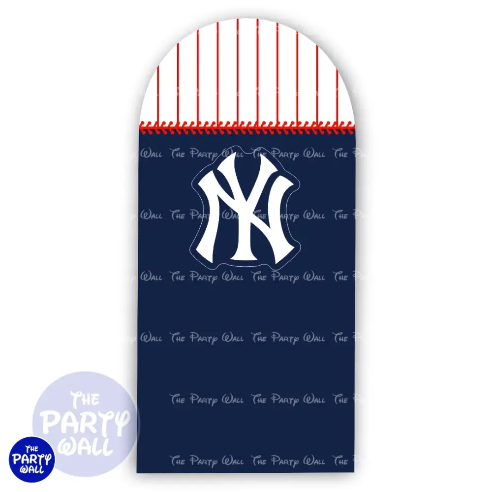 Yankees - Funda para mampara de punta redonda o rectangular The Party Wall
