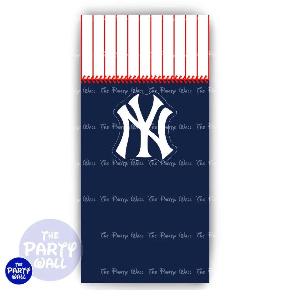 Yankees - Funda para mampara de punta redonda o rectangular The Party Wall