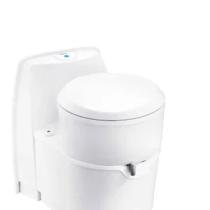 Inodoro de cassette Thetford – Depósito de residuos de 4,75 galones, blanco 200866SP